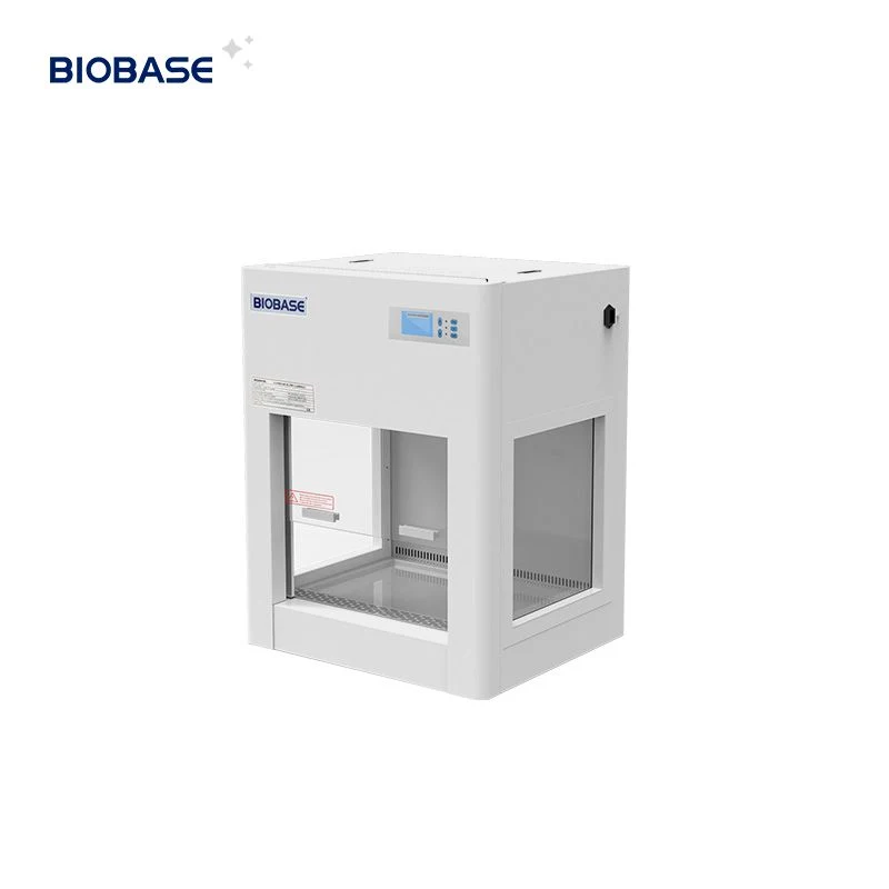 Cobertura compacta Biobase PCR Lanoratory para hottes de extracção de gases de tamanho pequeno/bancada limpa Para laboratório