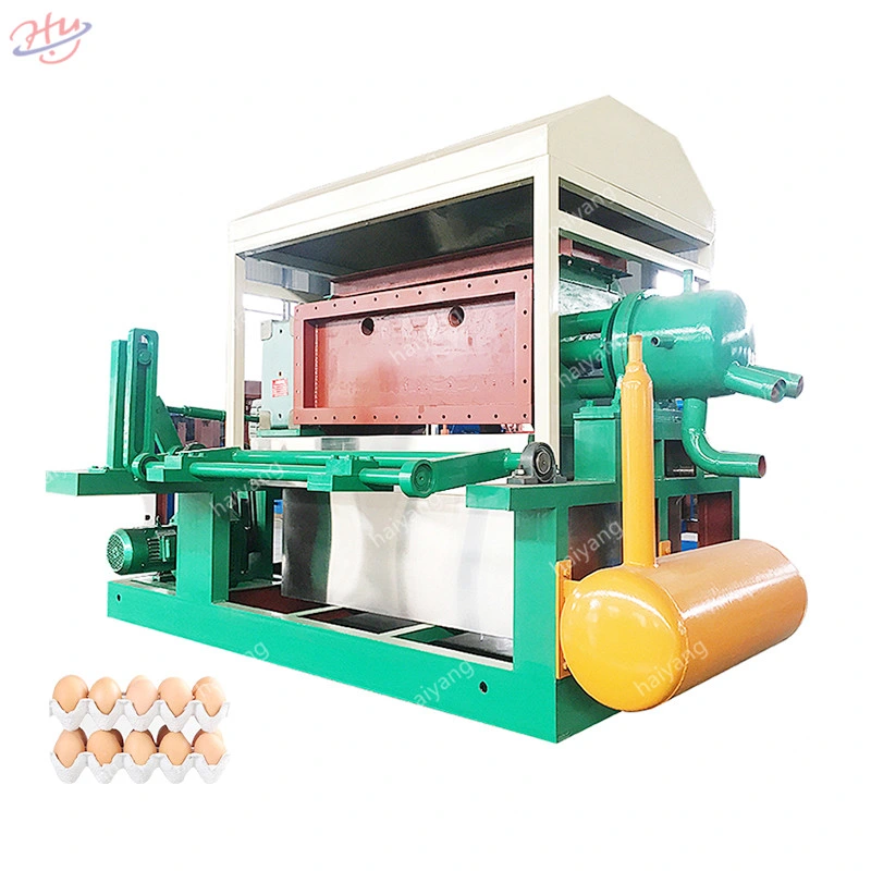 Good Service Medium Food Factory Paper Fruit Egg Tray Making Pulp Box Machine