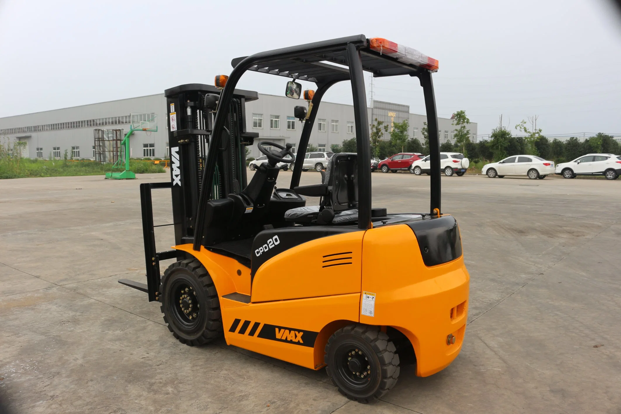 Capacity 2000kg 2 Ton Electric Forklift Truck with CE