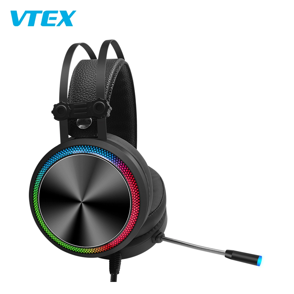 RGB Lighting Wired Headset Gaming Earphone Headphones