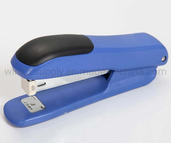 Blue Color Standard Plastic Stapler for Office Supplies