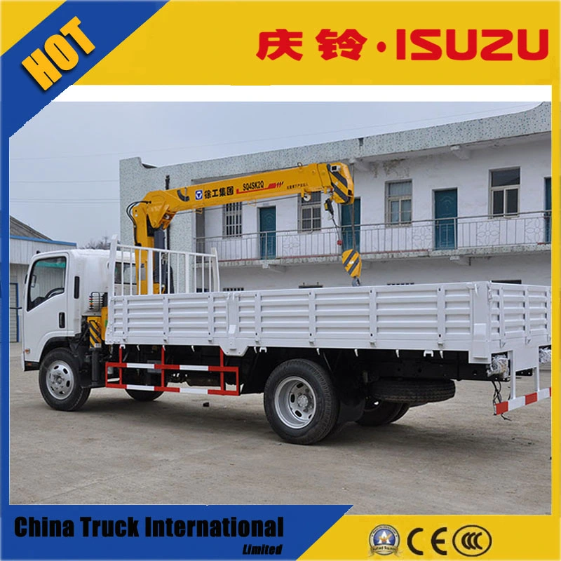 Nqr 700p 4*2 191HP Hydraulic Truck Crane