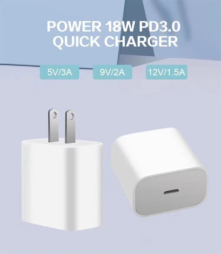 Pd18W Pd20W Quick Charge Chargers for Mobiles Phones