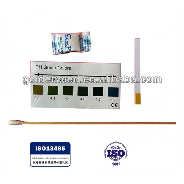 Ce Certificate BV Vaginal pH Test Strip / Women Use BV pH Rapid Test