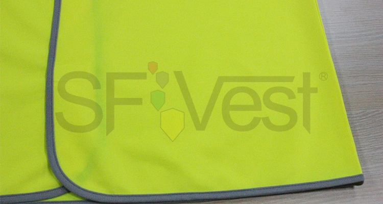 Hot Cheap Reflective Safety Vest Polyester PPE Customized Apparel