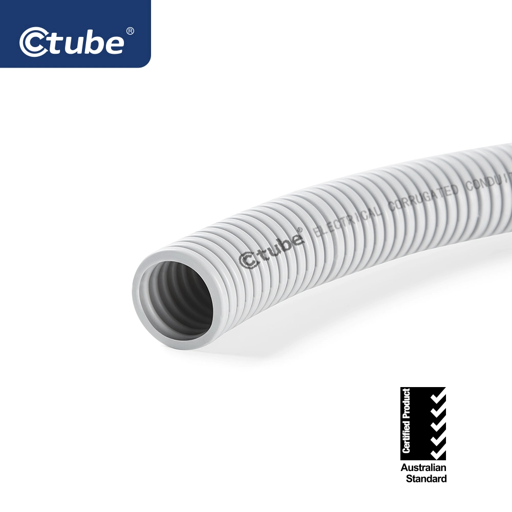 as / Nzs Standard 2053 20mm MD Grey Flexible Electrical Conduit 25mm