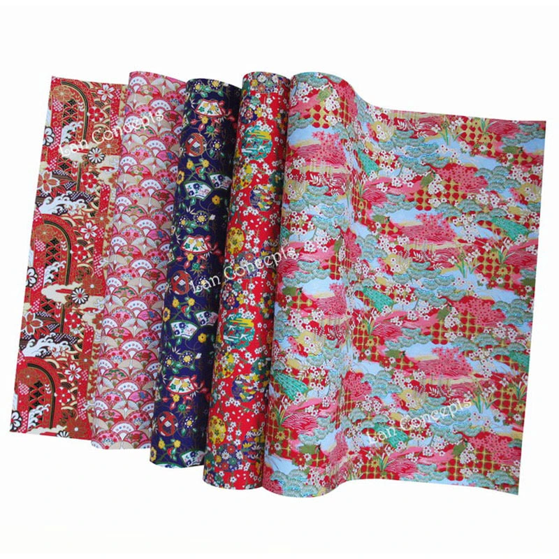 Hot Selling Art Printed Wrapping Scrapbook Washi Paper Yuzen Origami Chiyogami Paper