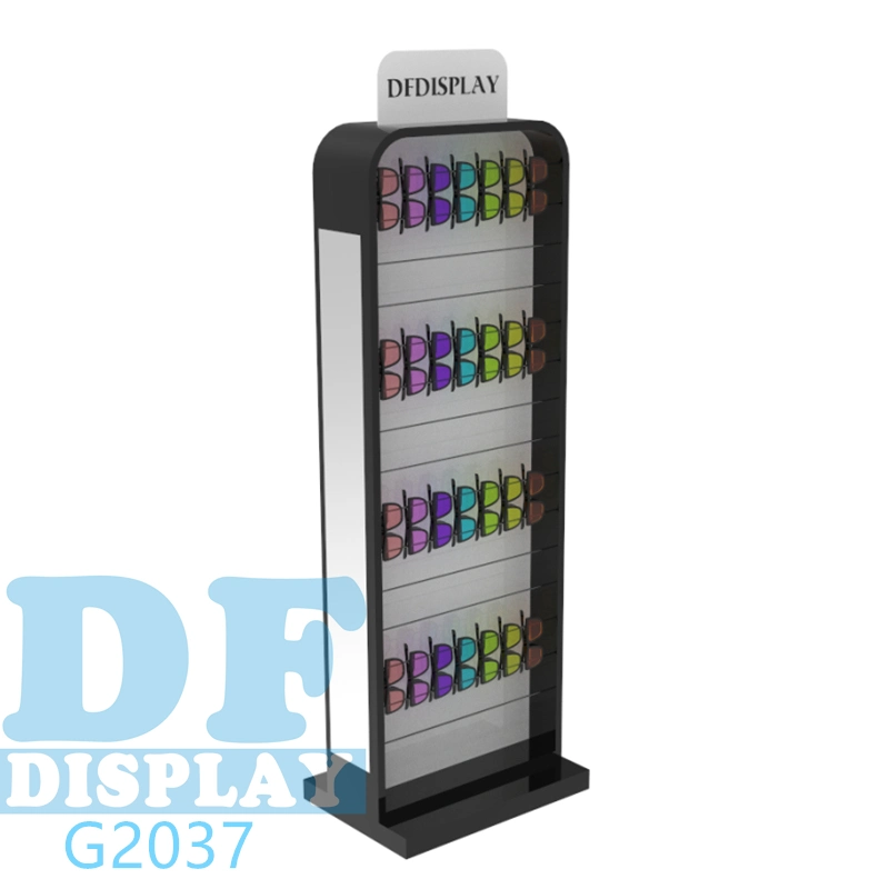 Brillen Displays Standing Acryl Sonnenbrille Display Standturm Sonnenbrille Stand Drehbare Display Showcase Sonnenbrillen Display