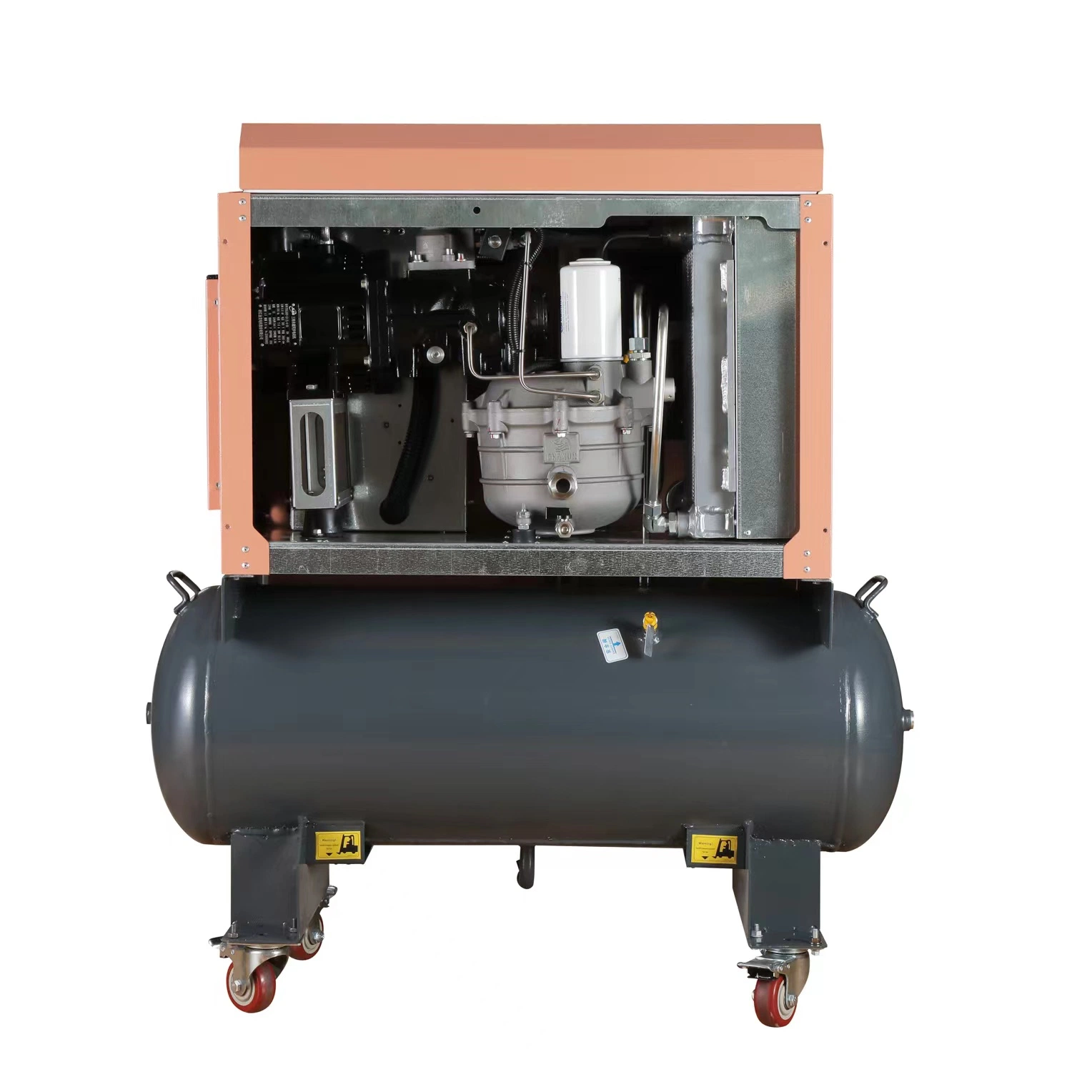 Low Price Twin-Screw Closed Type Auto Industrial Air Compressor