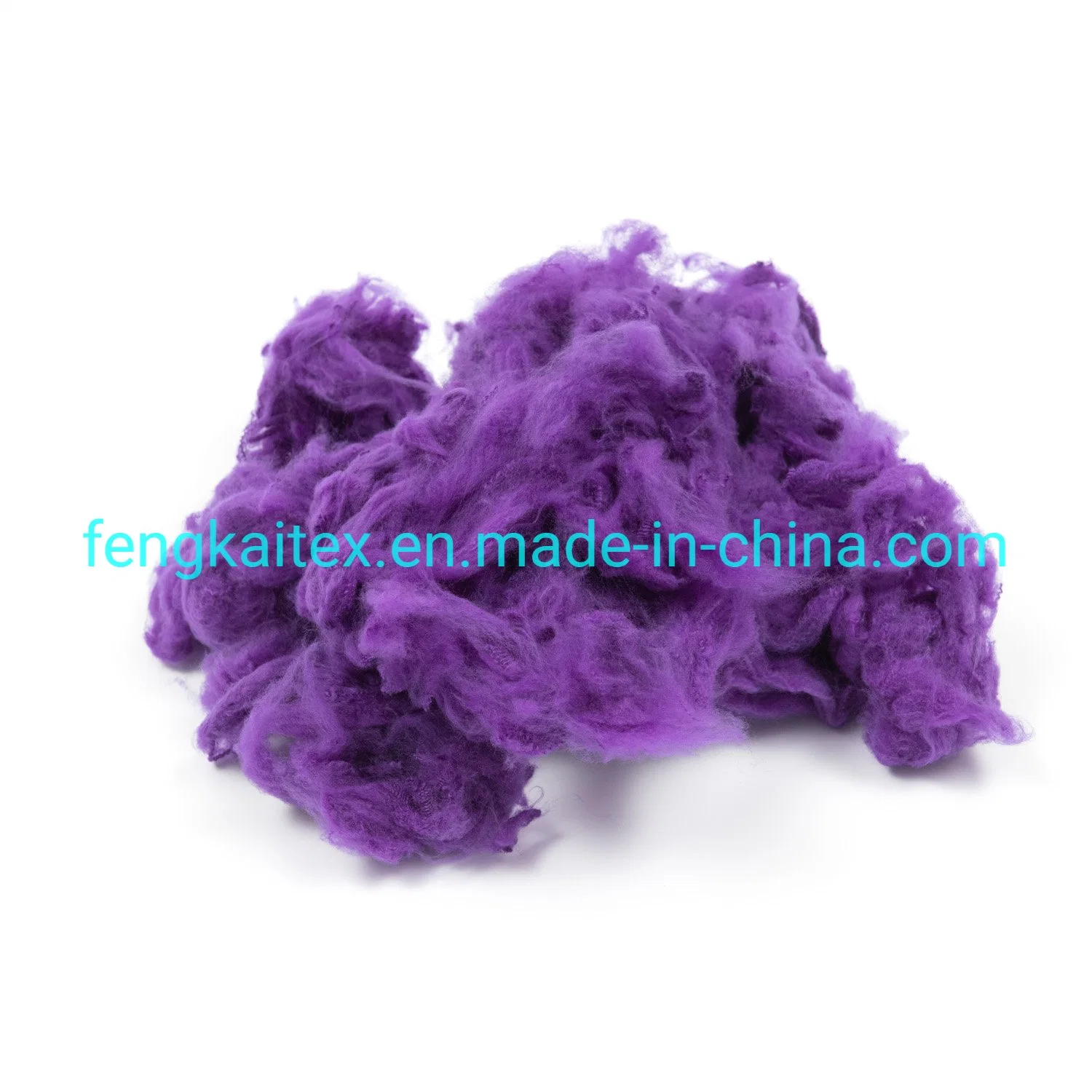 3D 6D and 15D Polyester Staple Fiber for Geo-Textile Nonwoven Fabric Use