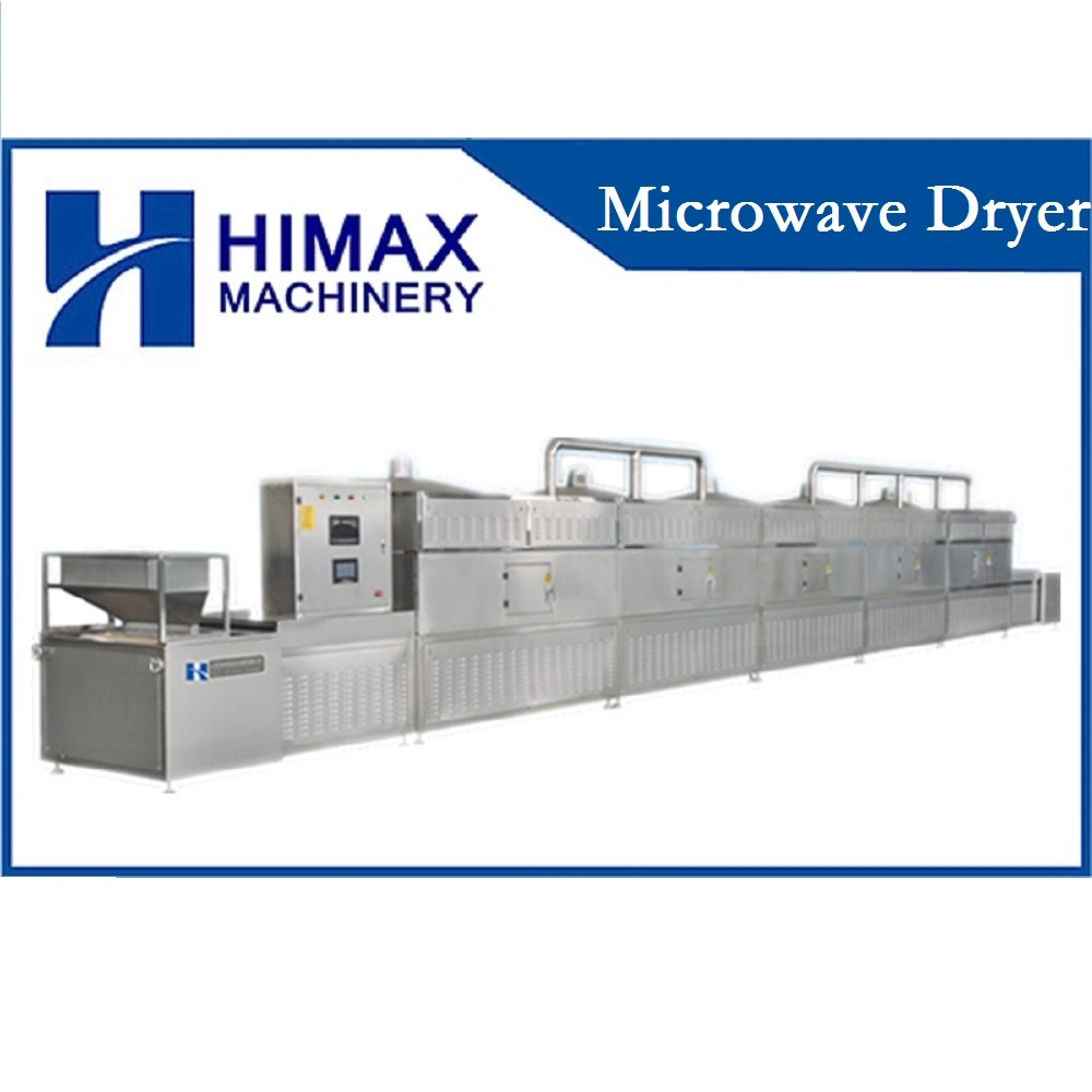 Industry Tunnel Continuous Water Cooling Microwave Dryer