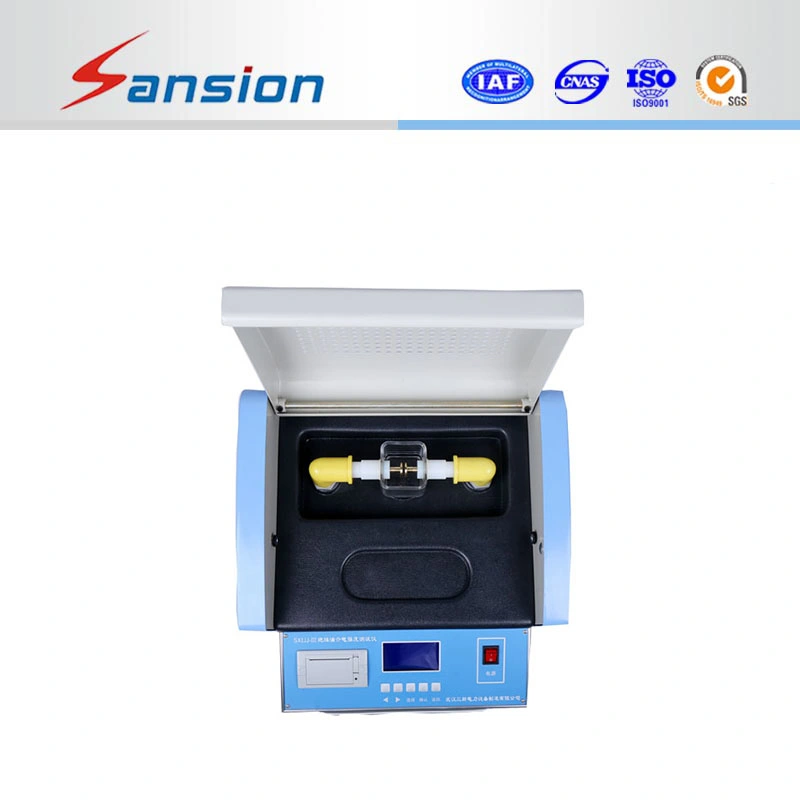 Testeur de tension de rupture d'huile de transformateur automatique IEC156 avec imprimante