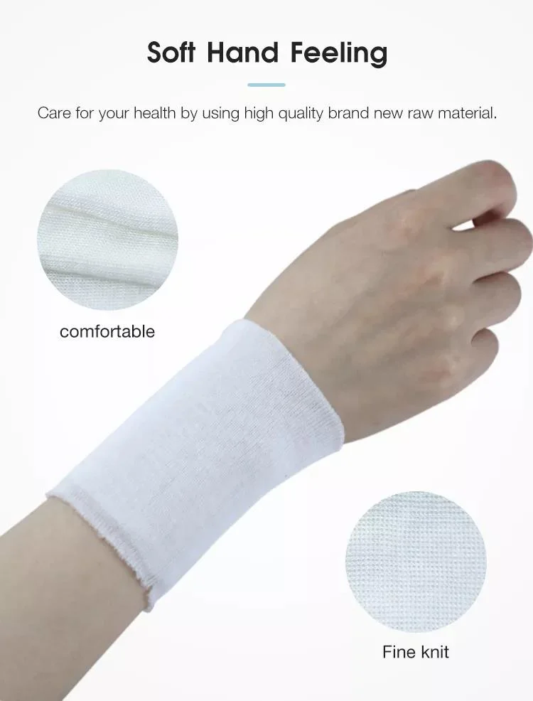 Gown Accessories Knitted Cuff for The Surgical Cuff Polyester Material Soft and Excellent Flexibility Rib Knitted Cuff