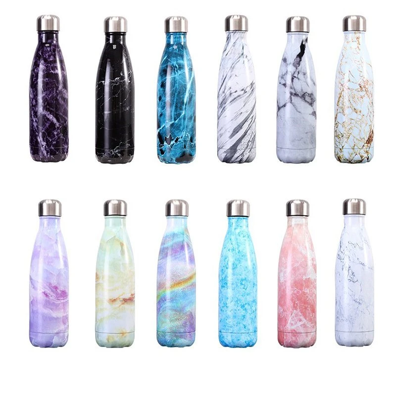 Wasserflasche Kinder BPA Free 12oz Kinder Flip Top Sublimation Gerade Kinder Wasserflaschen aus Edelstahl mit Gummiboden