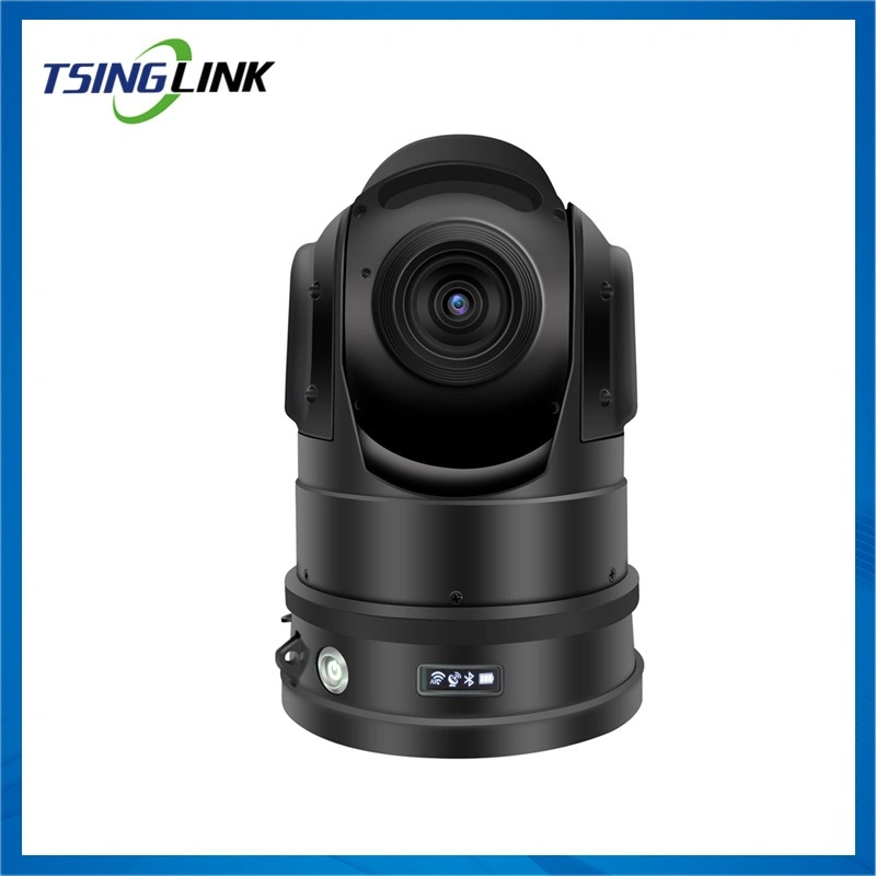 Colorful 1080P HD Night Vision Emergency Surveillance Battery 360 Degree 4G PTZ Dome Camera