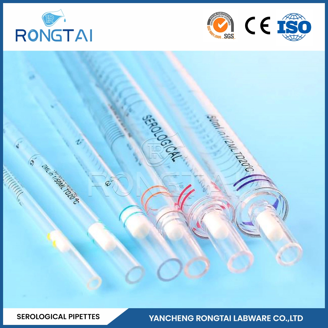 Rongtai Serological Pipettes Manufacturing Medical Serological Pipette China Plastic Serological Pipette