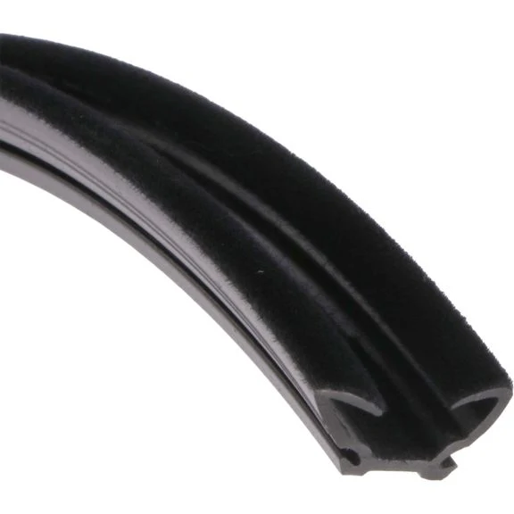 Flocked Coat Glass Run Auto Rubber Sealing Strip