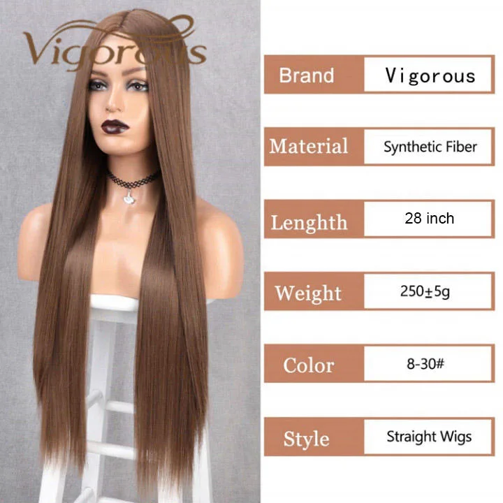 Cheap Realistic Good Quality Extensions Hair Layered Blunt Cut Synthetic Wigs