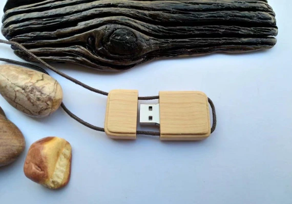 Mayorista Creative Fashion de madera USB Flash Drive