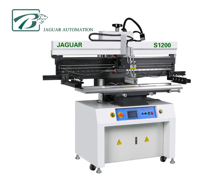 Hochwertiger halbautomatischer Siebdrucker für 1,2m LED Board′ S Solder Paste Drucken