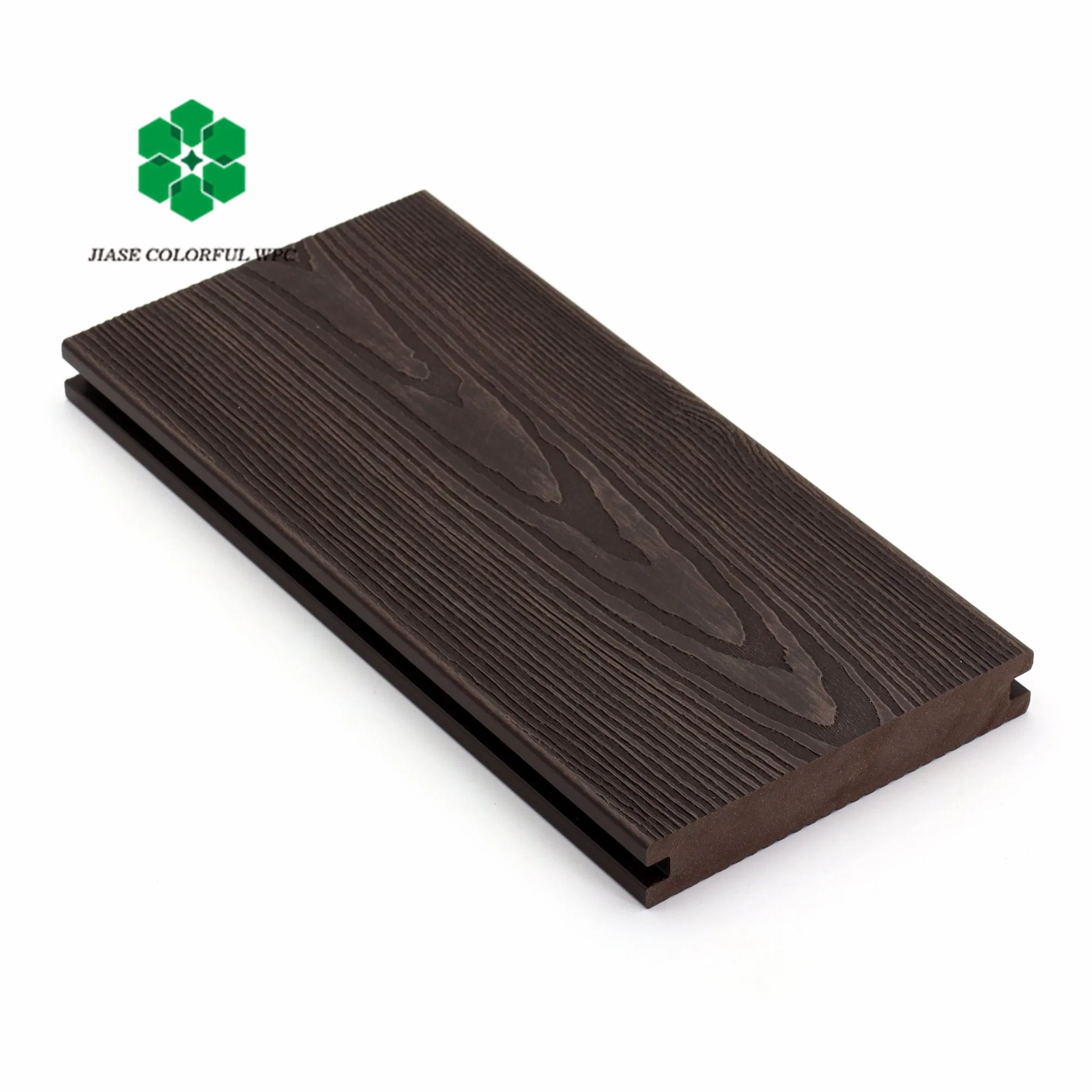 200x25mm imperméable en plastique en bois Composite Decking Outdoor laminés pour CMP Piscine