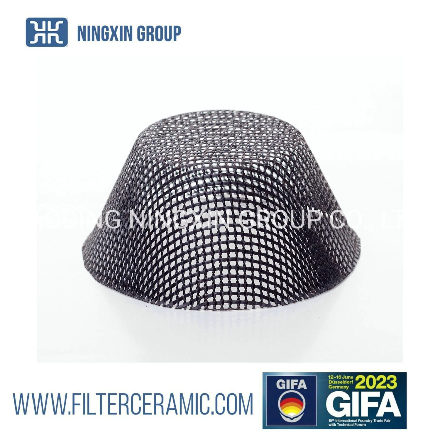 Fiberglass Fabric Mesh Filter Refractory Cloth Filter for Big Casting Riser or Gating Removal