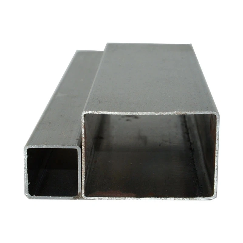 Rectangular Q215 Q345 Zinc Coated Oiled Galvanized Steel Pipe