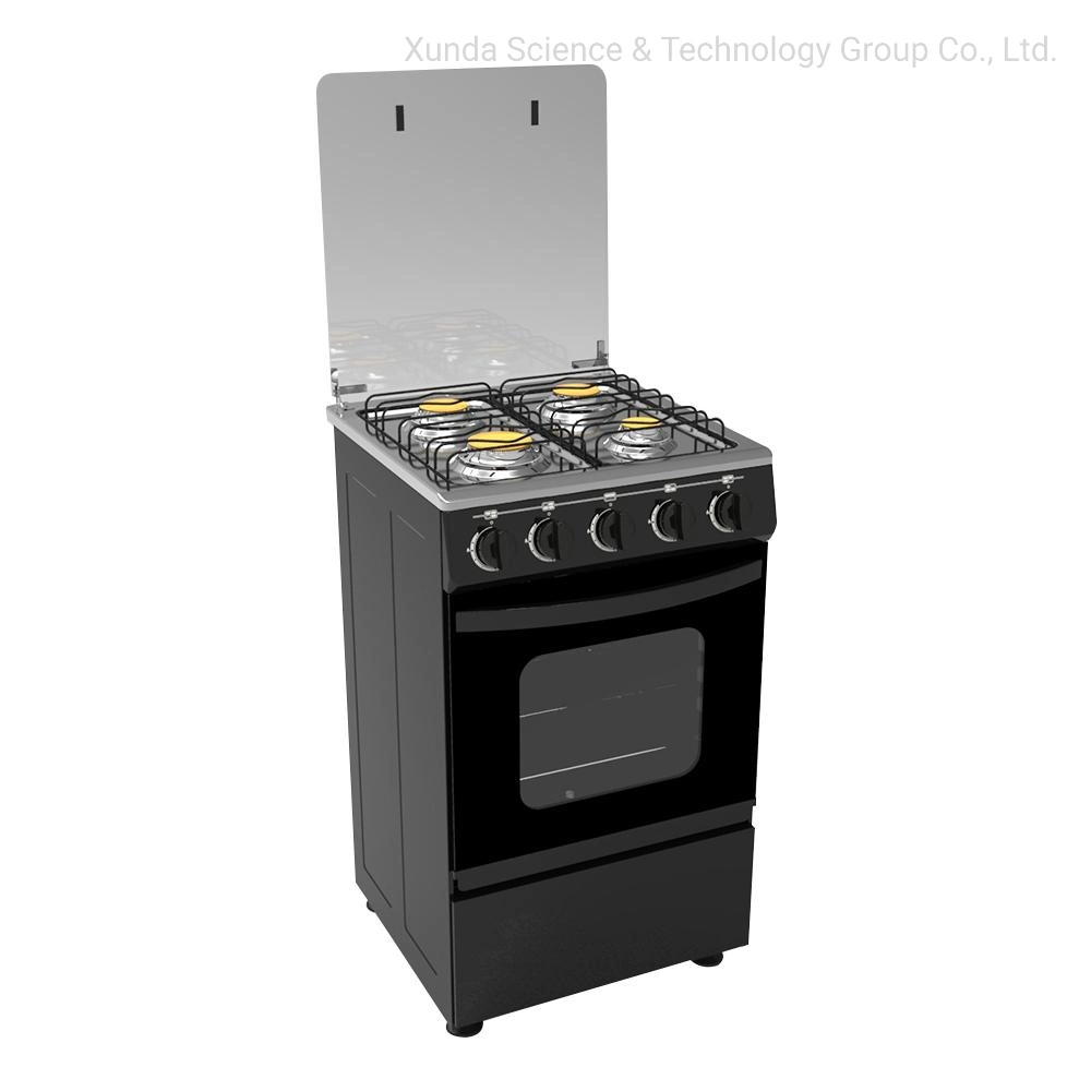 Best Seller 500mm Economic Whilte/ Black Freestanding Gas Range Cooker Gas Tops with Oven