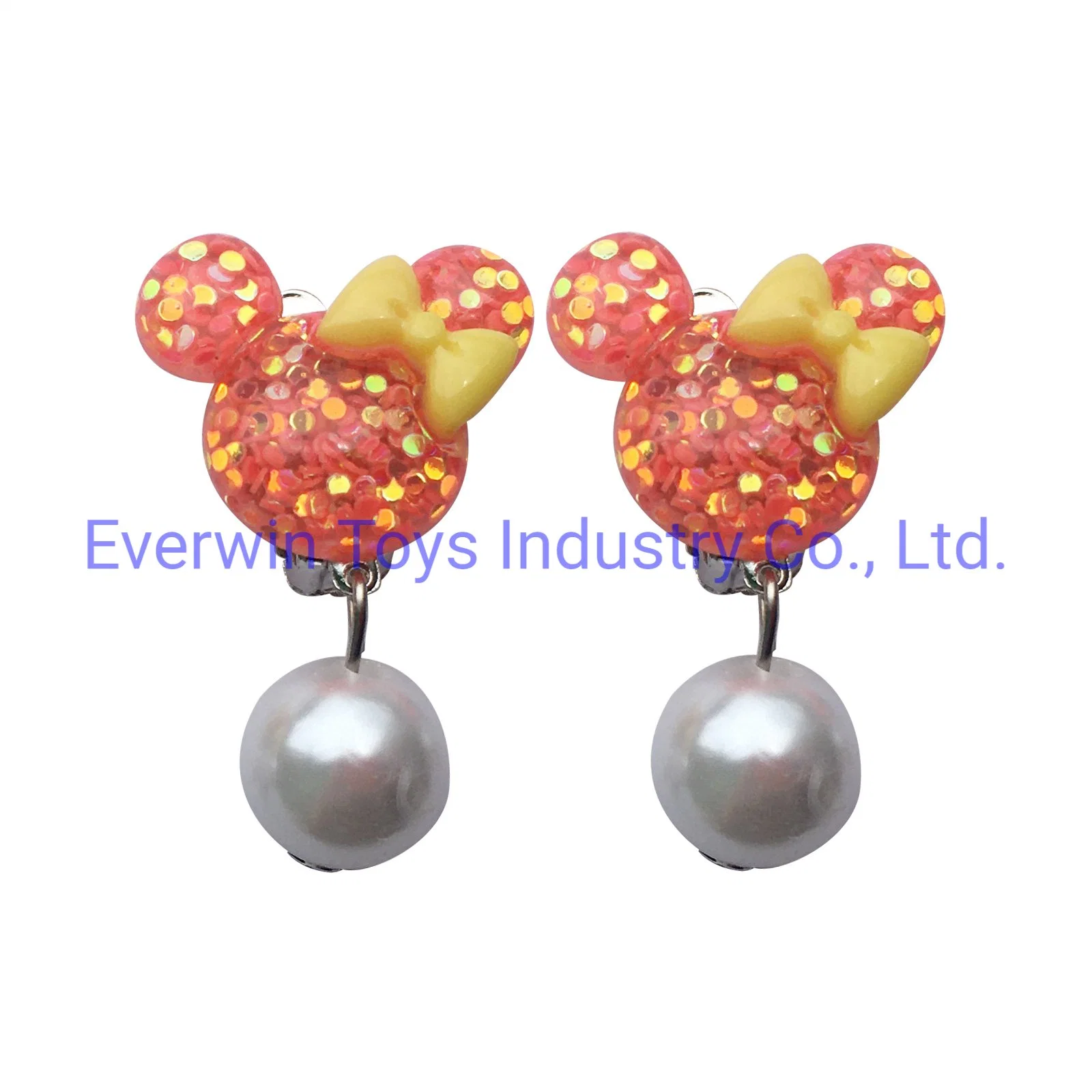 Mädchen Geschenke DIY Schmuck Set bunte Ohrringe Mickey Ohrringe