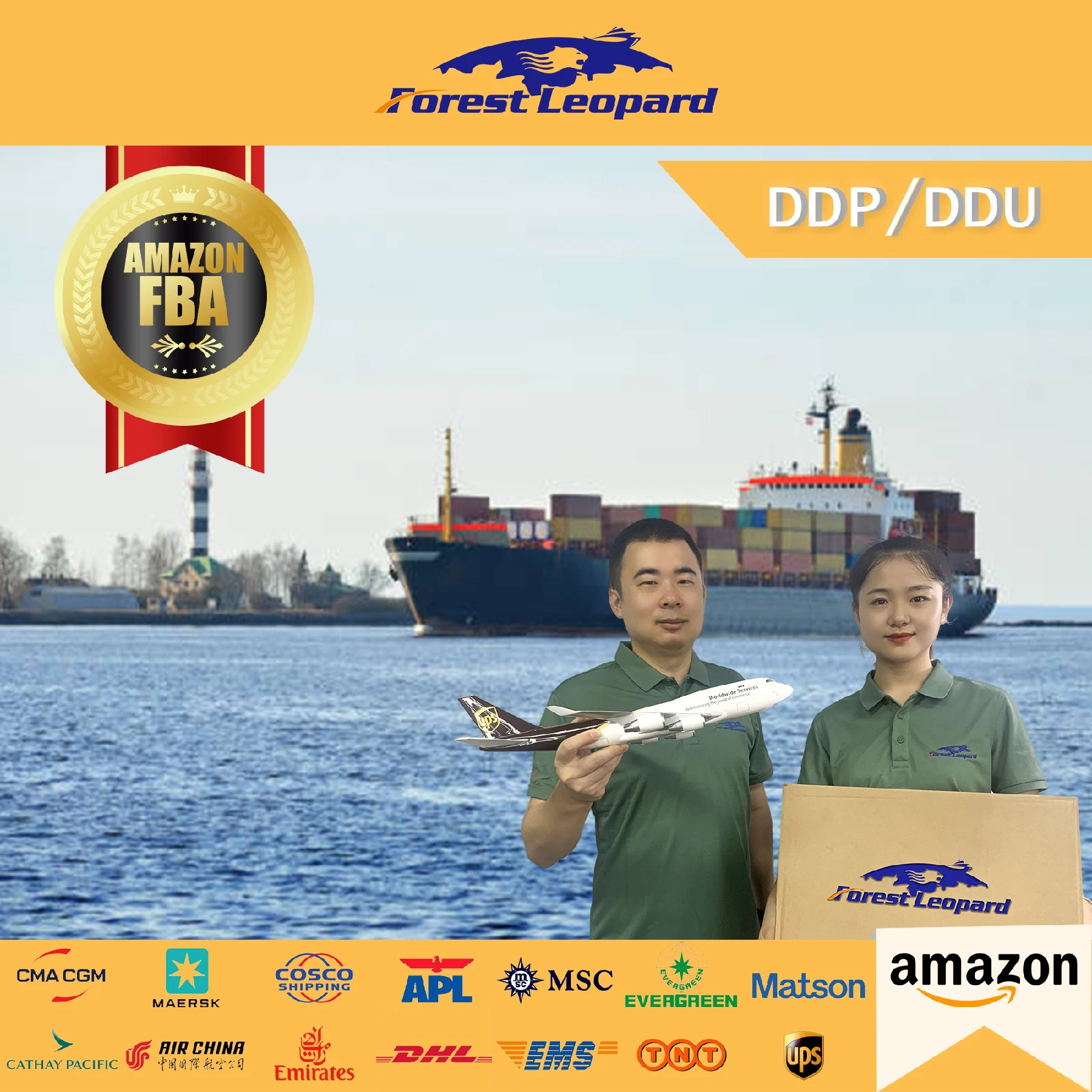 Sea Shipping Forwarder USA Amazon Full Container Freight Shipment to Philadelphia From China