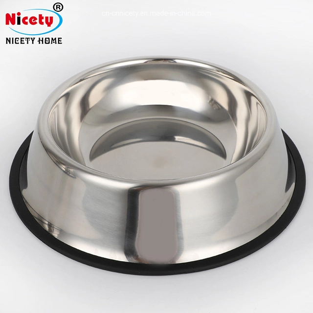 Wholesale/Supplier High quality/High cost performance  Stainless Steel Dog Feeder Bowl Plate Other Pet Supplies Dish Products for Pet Shop