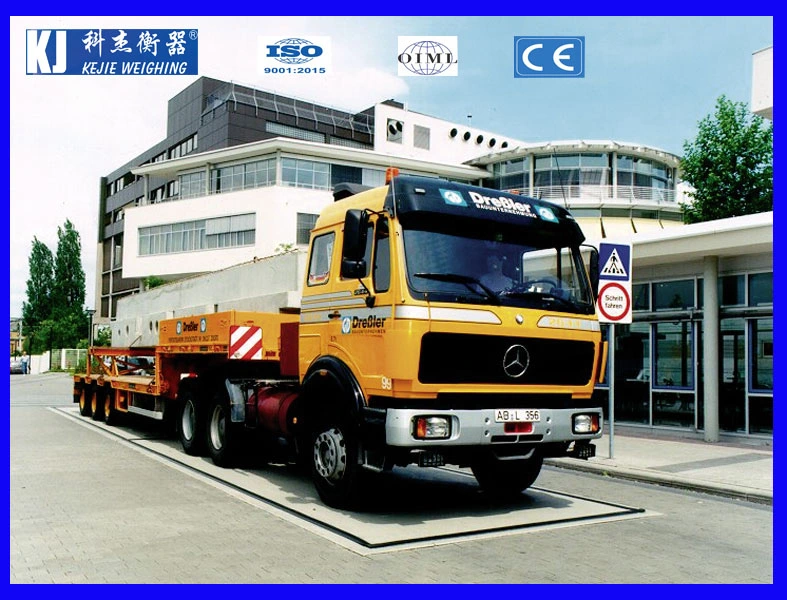 China Kejie Weighing Factory 60 Tons Digital Truck Weightbridge & Truck Scale with Weighing Controller for Industrial Application