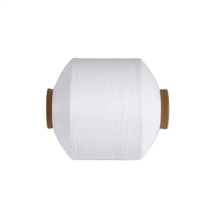 Manufacturer Flat Full Draw Yarn FDY 75/35f 70/48 70/36 75/36 75D/36f SD Polyester FDY Label Yarn 100 144 for Weaving Label