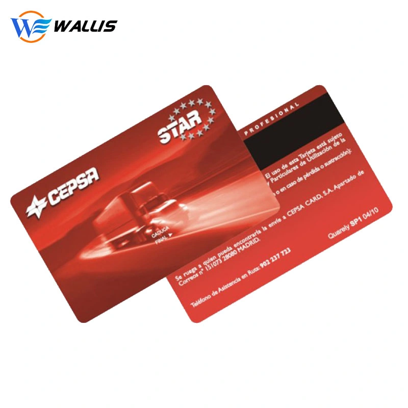 Blank PVC Chip Smart Sle4428 ID Card with Magnetic Stripe One Sided Made of PVC/ Polycarbonate Material PC Sheet