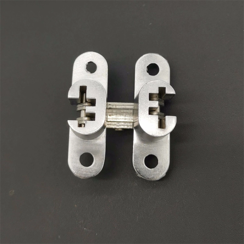 Stainless Steel Concealed Cross European Folding Door Hinge for Furniture Hardware Wardrobe