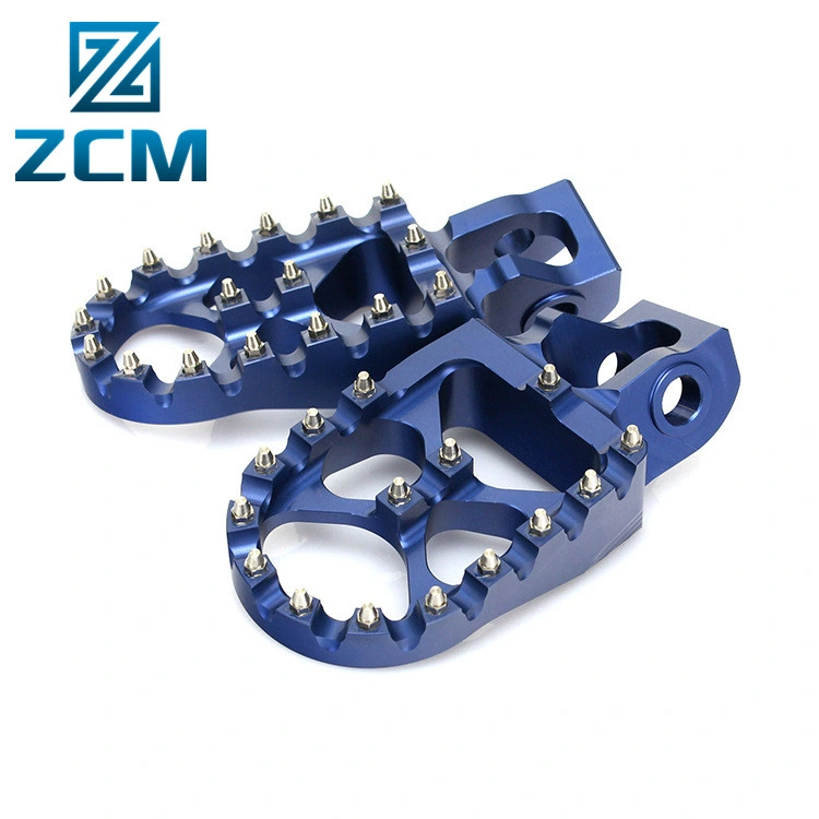 Small Batch Manufacturing Customized CNC Machined High-Performance Metal Aluminum Motorcycle Dirt Bike Footpegs