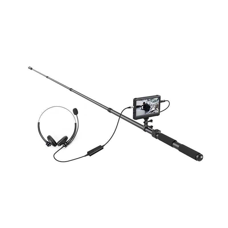 2MP 7inch Earthquake Fire Rescue Life Detector Pan/ Tilt 360 Talk Back Intercom Telescopic Pole Inspection Camera