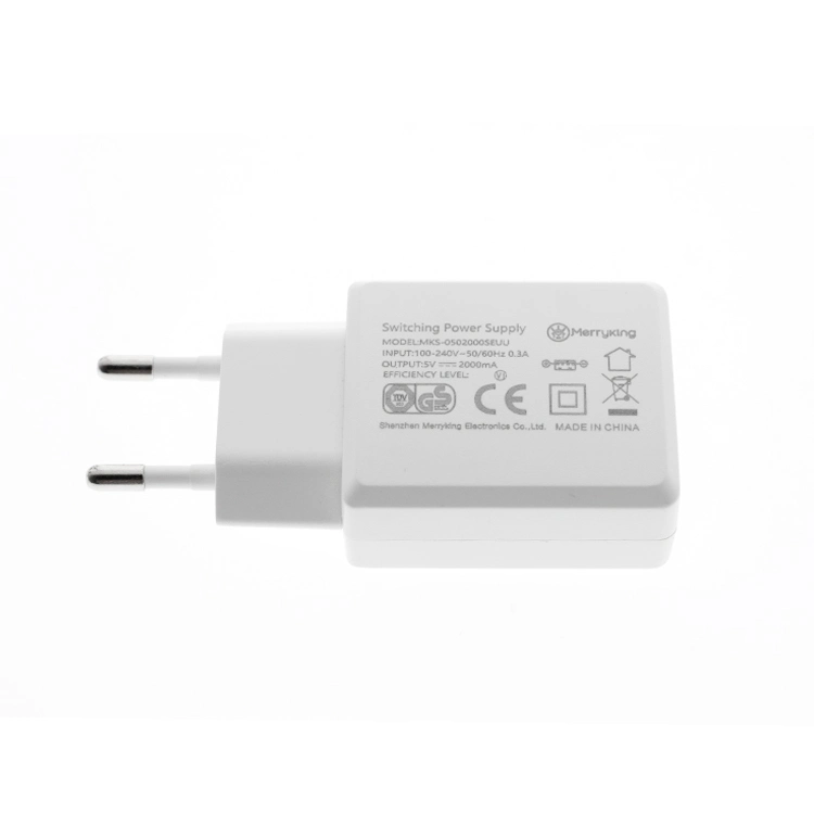 15W Adaptador USB Phone Carregador de parede velas da UE com marcação CE