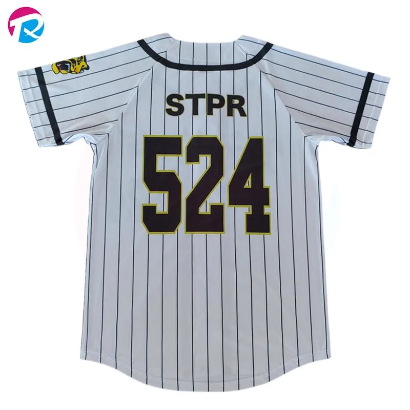 Customize Printed Breathable Wholesale/Supplier Cheap Mens Sublimation Blank Street Baseball Jerseys