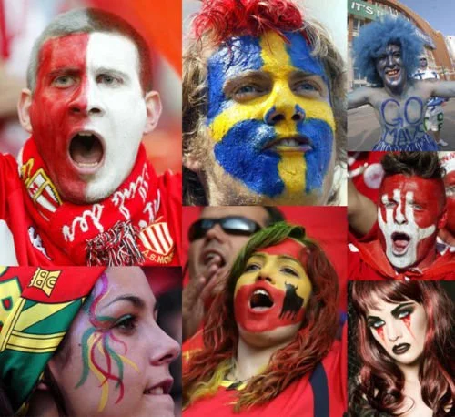 2018 World Cup Germany Flag Colors Face Paint Stick of Sporting Events