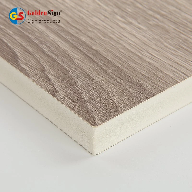 Wood Grain PVC Sheet Laminated PVC Foam Board