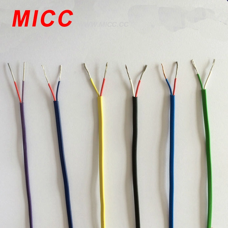 K Type Chromel Alumel Thermocouple Resistance Bare Alloy Wire Kx-PVC/Screen/PVC-2*7/0.2