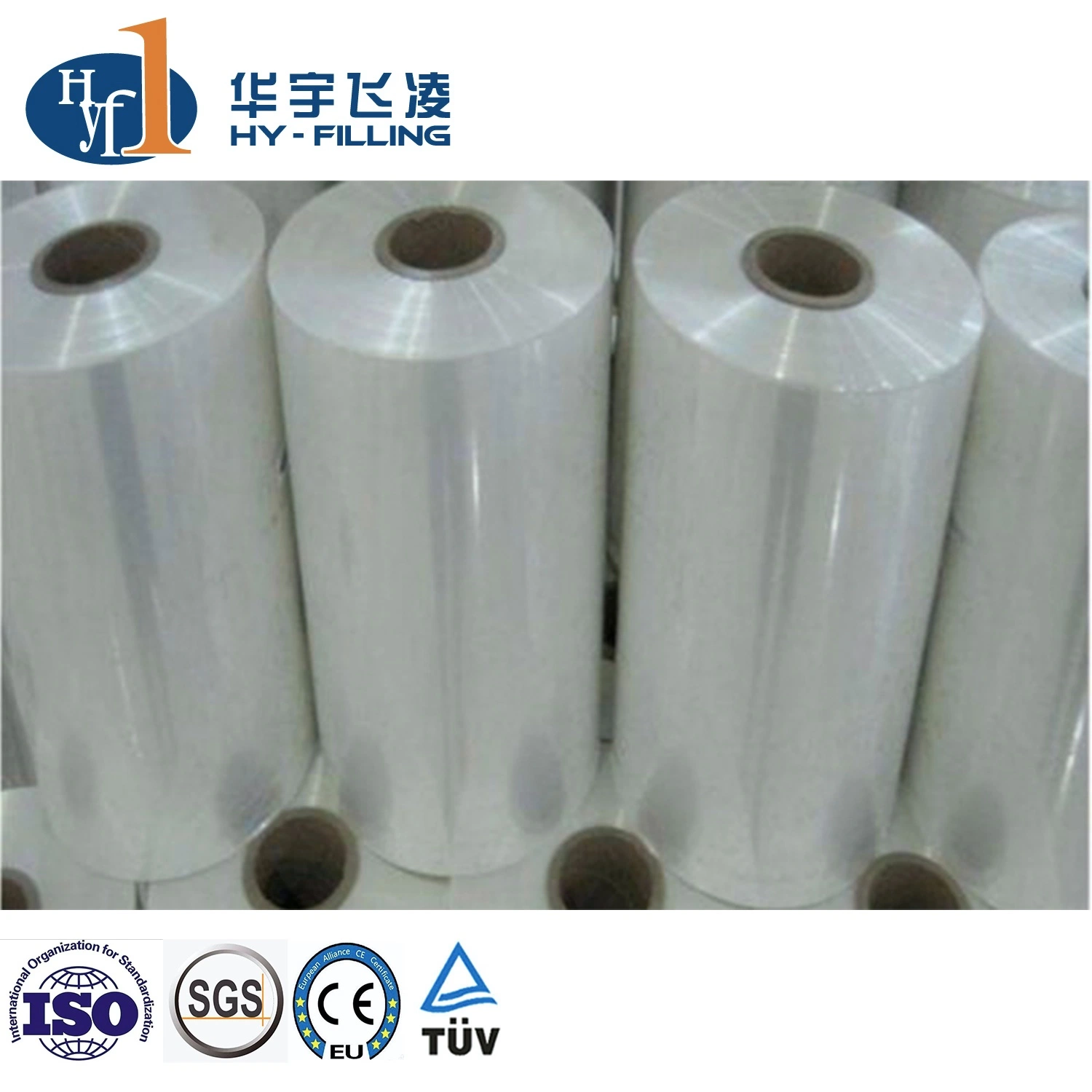 Food, Beverage, Water, Juice, Beer, Milk, Cola Wrap for Shrink Wrapping Plastic Film