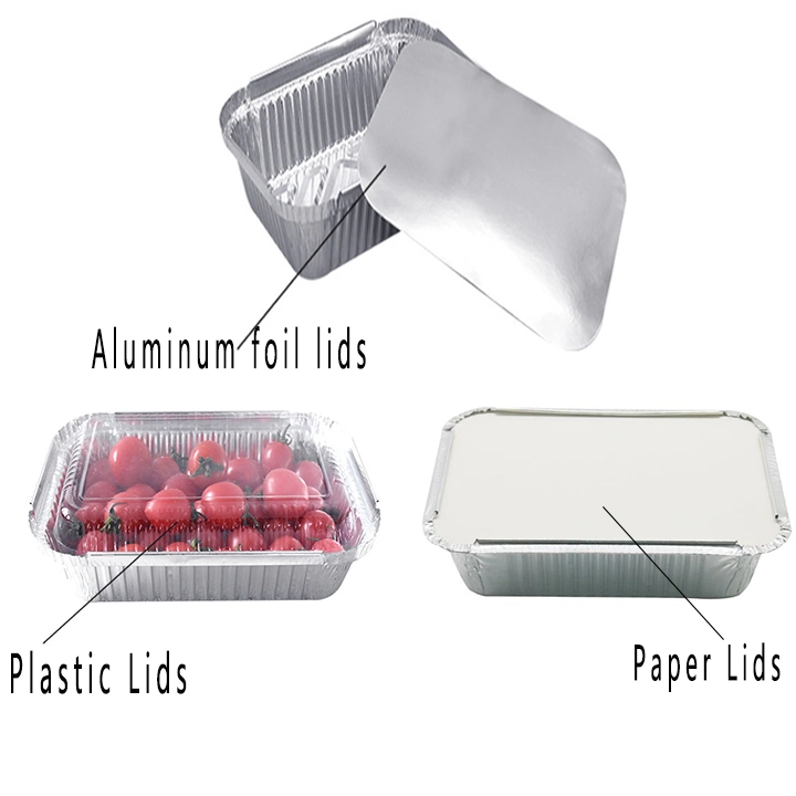 8325 8389 Lunch Food Box Disposable Round Aluminum Foil Pans Factory Wholesale/Supplier