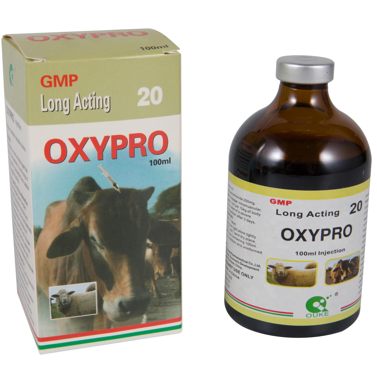 Veterinary Use Oxytetracycline Injection 20% 100ml No. 8