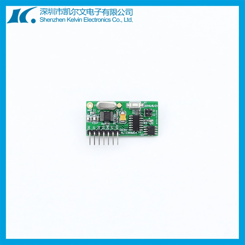 Factory Price Wireless 433MHz RF Receiver Circuit Board Kl-Cwxm04