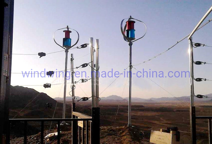 10kw Maglev Wind & Solar Independent Systom for Remote Area Wind Power