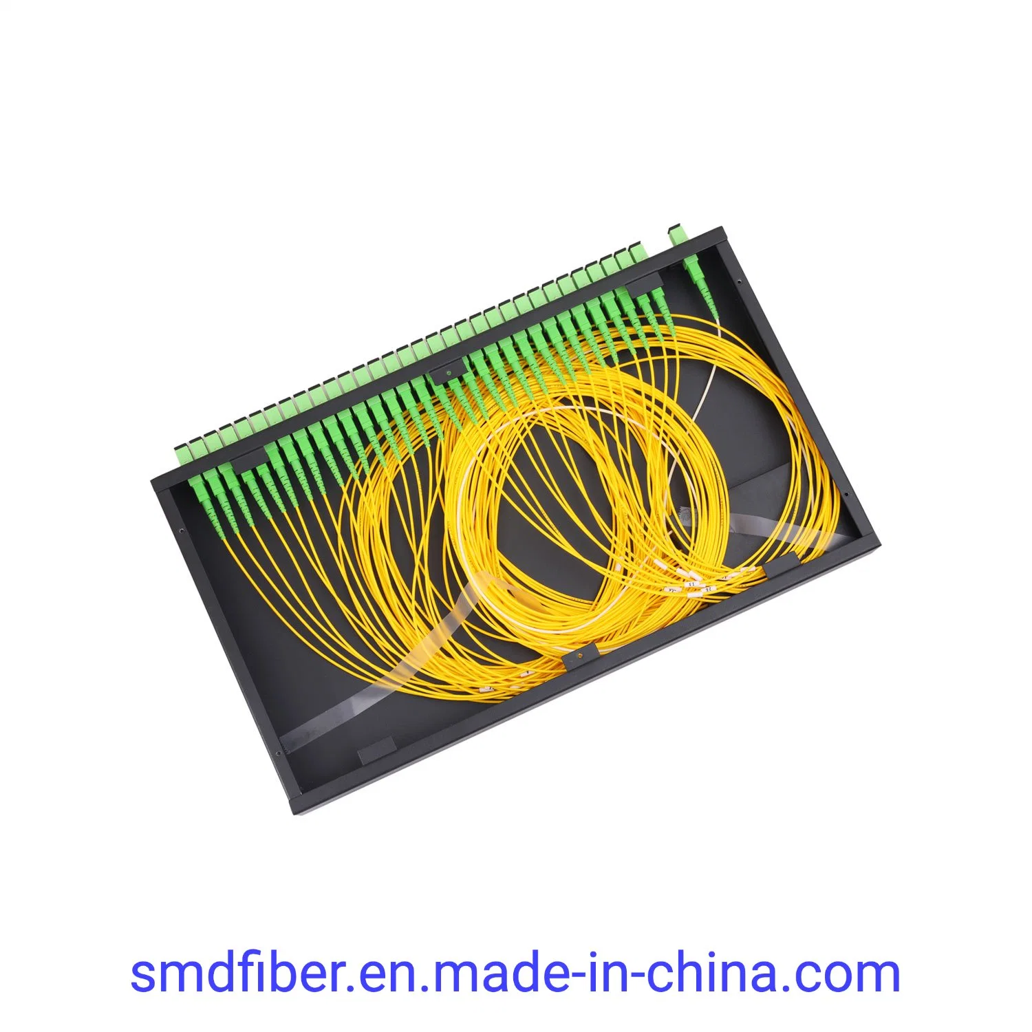 12 24 48 96 Core Optic Fiber ODF 144 Ports Sc LC FC St Rack Mount Splicing Fiber Optical Patch Panel