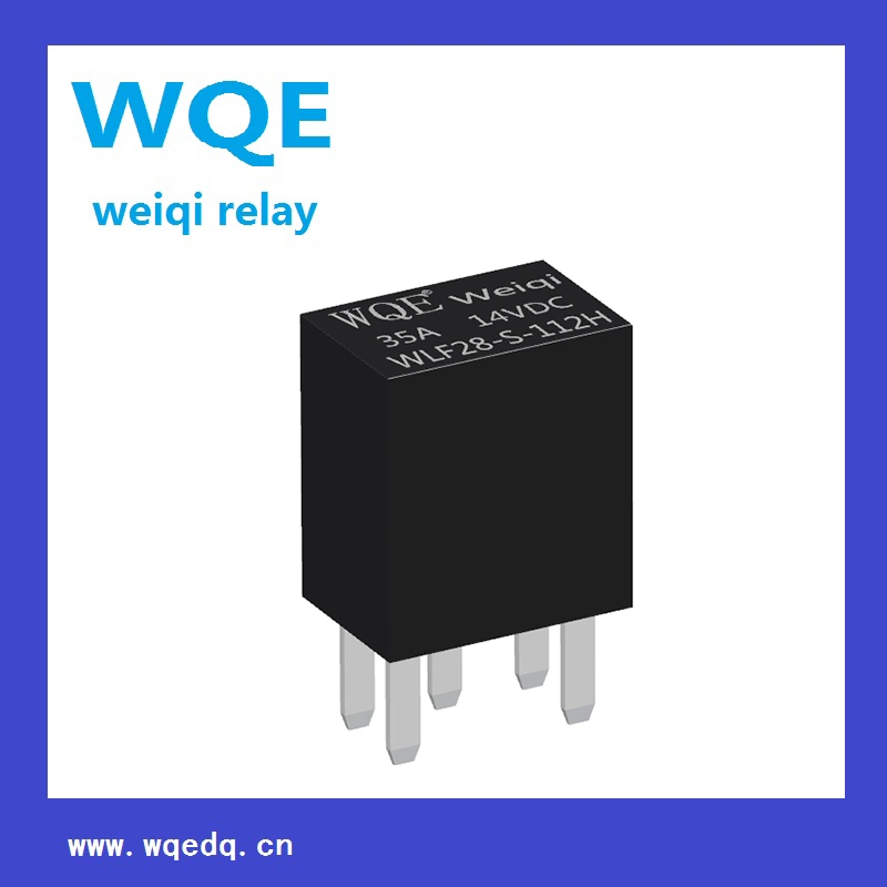 (WLF28) PCB Relay Auto Parts Auto Relays 40A Use for Automotive Fuel Pump, a / C Compression Clutch / Auto Control / Lighting Building / Speaker 4 Pins Rele