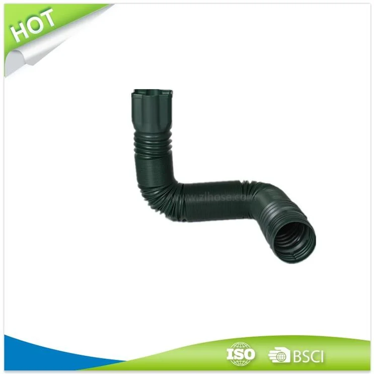 Universal Downspout Extension, Brown Drain Pipe